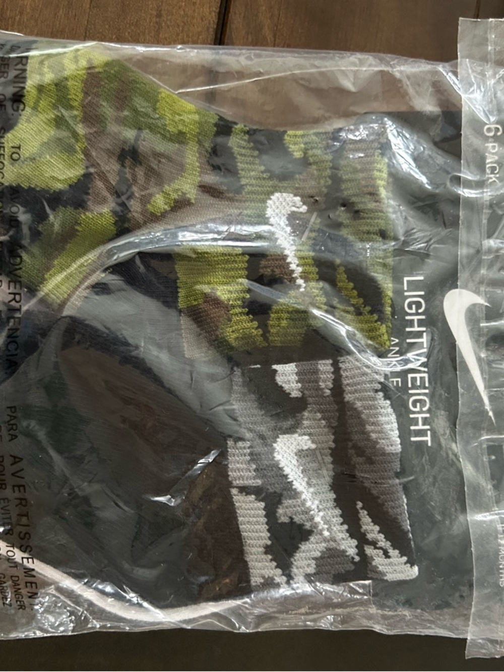Nike Ankle Socks 6 pack 6-12 mo - Picture 4 of 4